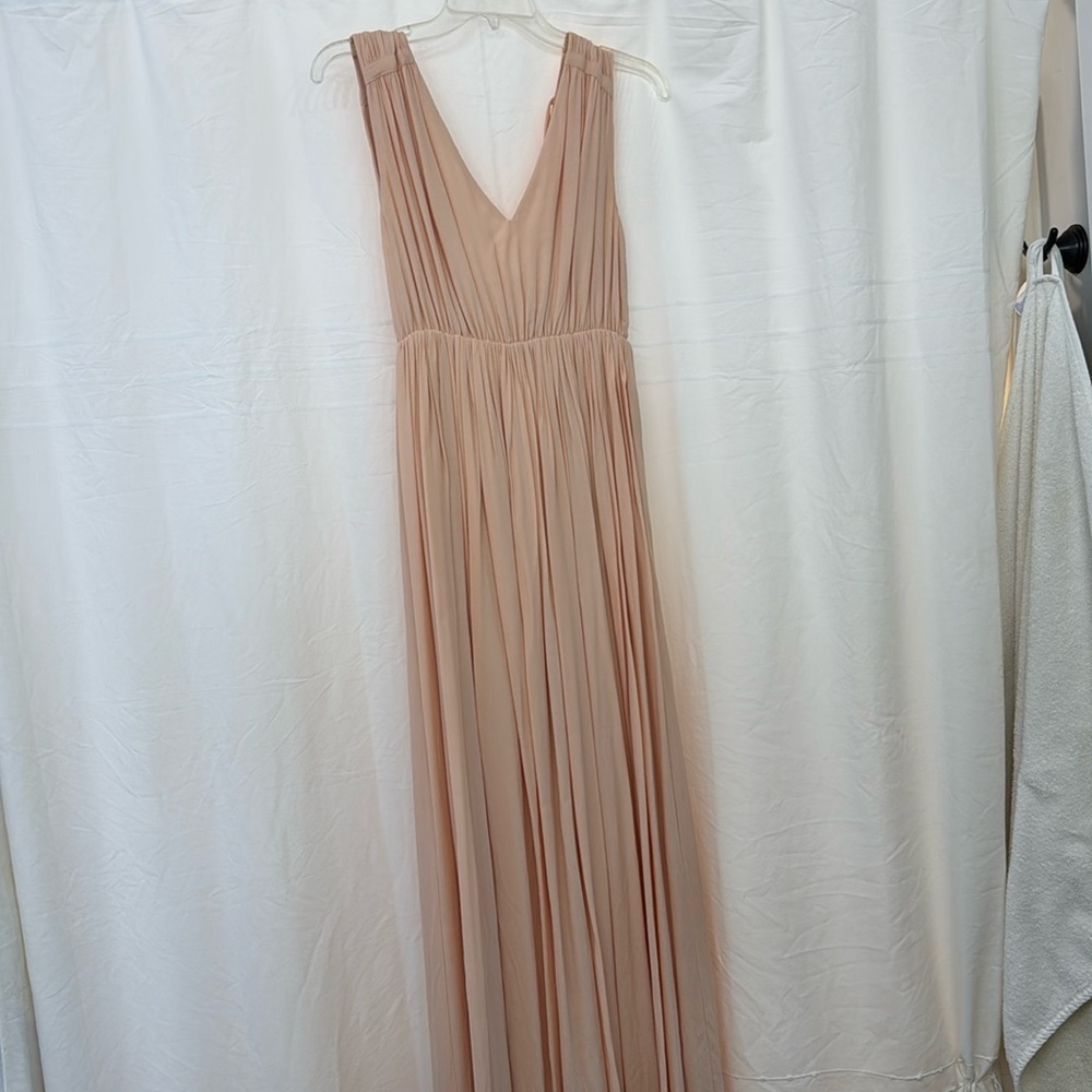 Madewell Peach Maxi Dress